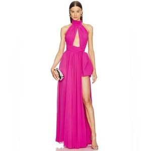 Michael Costello x REVOLVE Liliana Gown in Pink